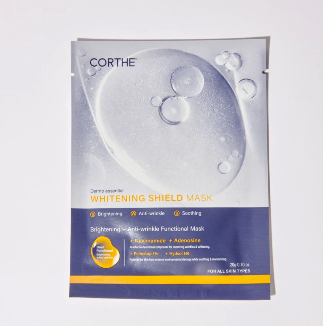Corthe Brightening Shield Sheet Mask